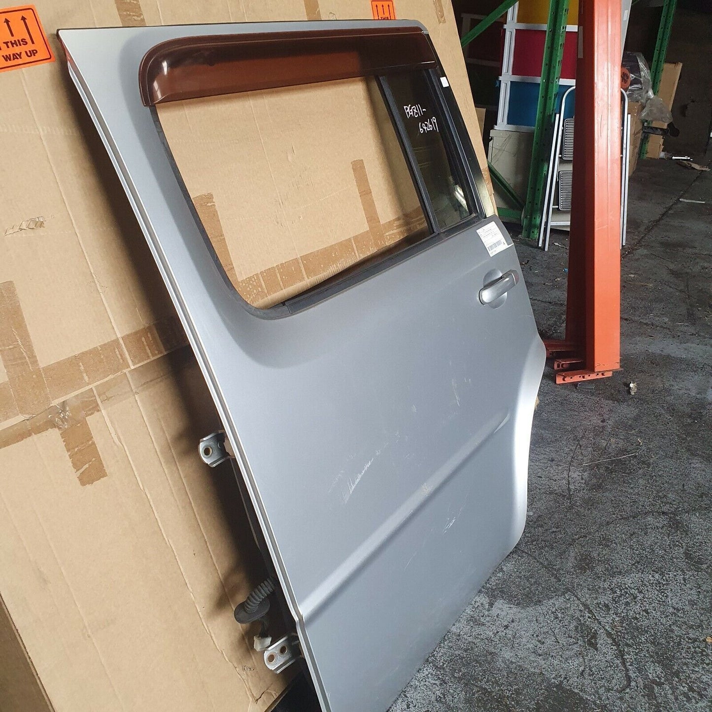 NISSAN CUBE Z11 REAR LEFT DOOR SHELL LONG DOOR TYPE