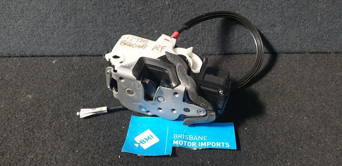 HOLDEN BARINA RIGHT FRONT LOCK MECHANISM TM SERIES - 2011-18