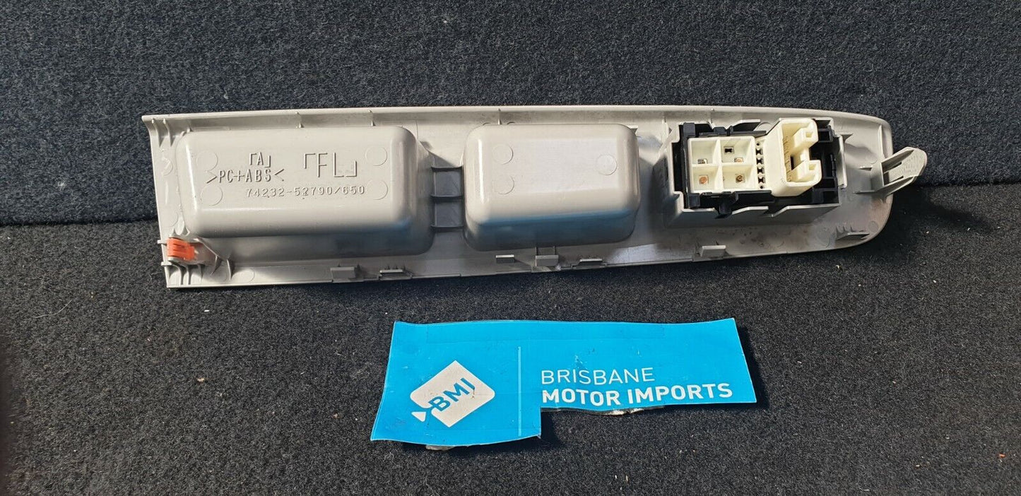 TOYOTA YARIS POWER WINDOW SWITCH (NON MASTER) NCP9/NCP13 SERIES 2005on