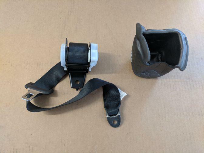 2004 MAZDA RX8 FRONT RIGHT SRS SEATBELT 2002-2008