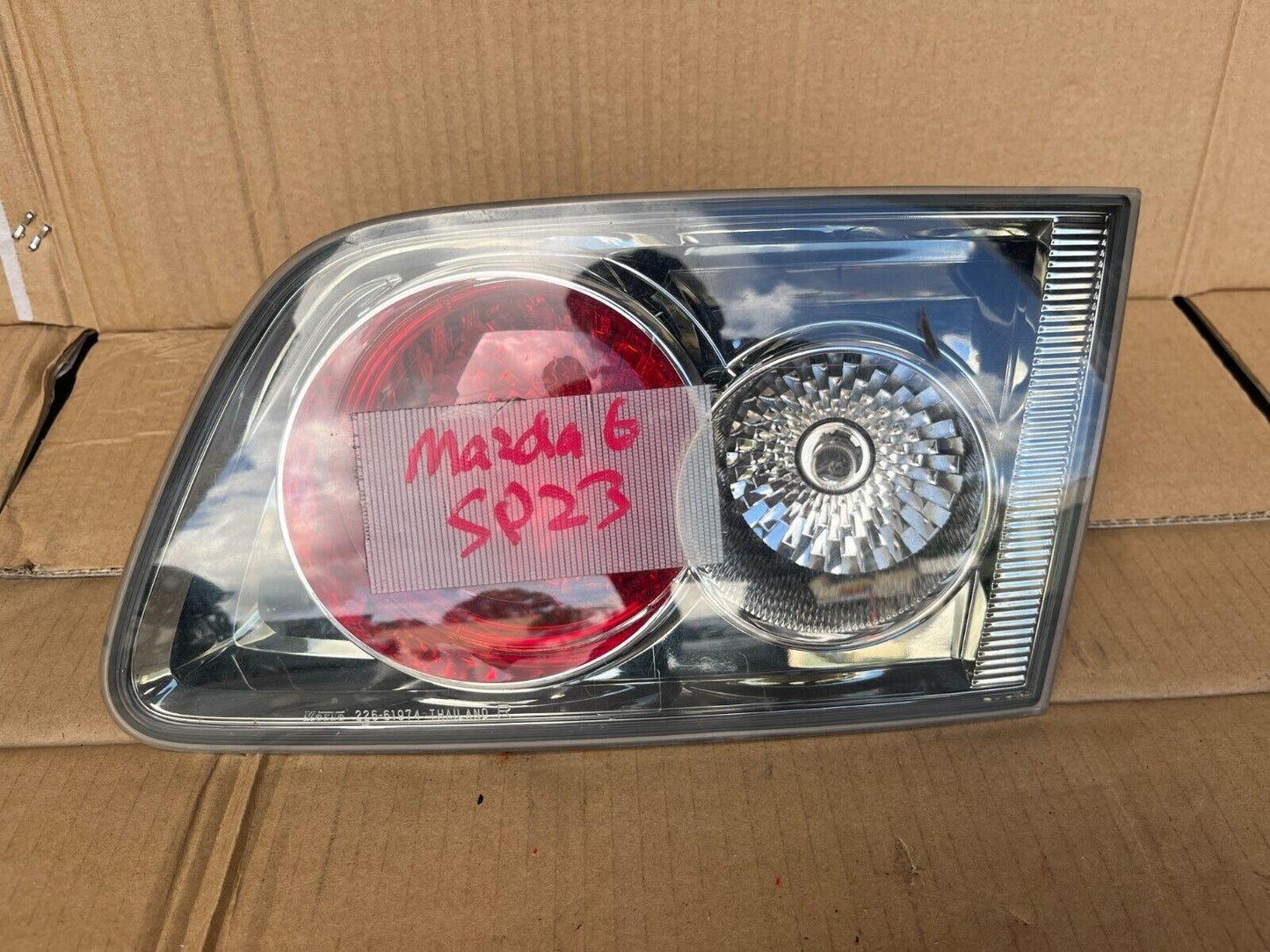MAZDA 6 SP32 RH INNER TAILLIGHT