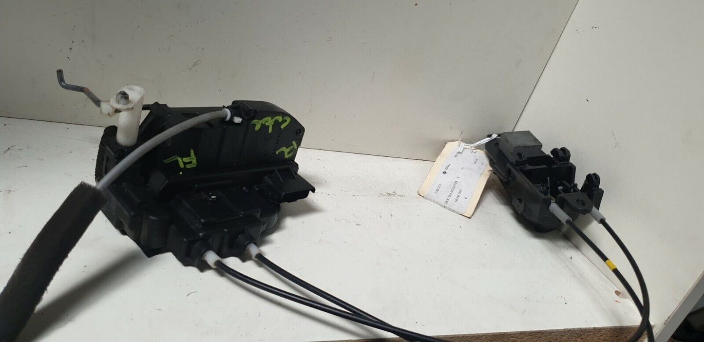 NISSAN CUBE Z11 LEFT FRONT DOOR ACTUATOR WITH CABLES& INNER DOOR HANDLE- 2002-08