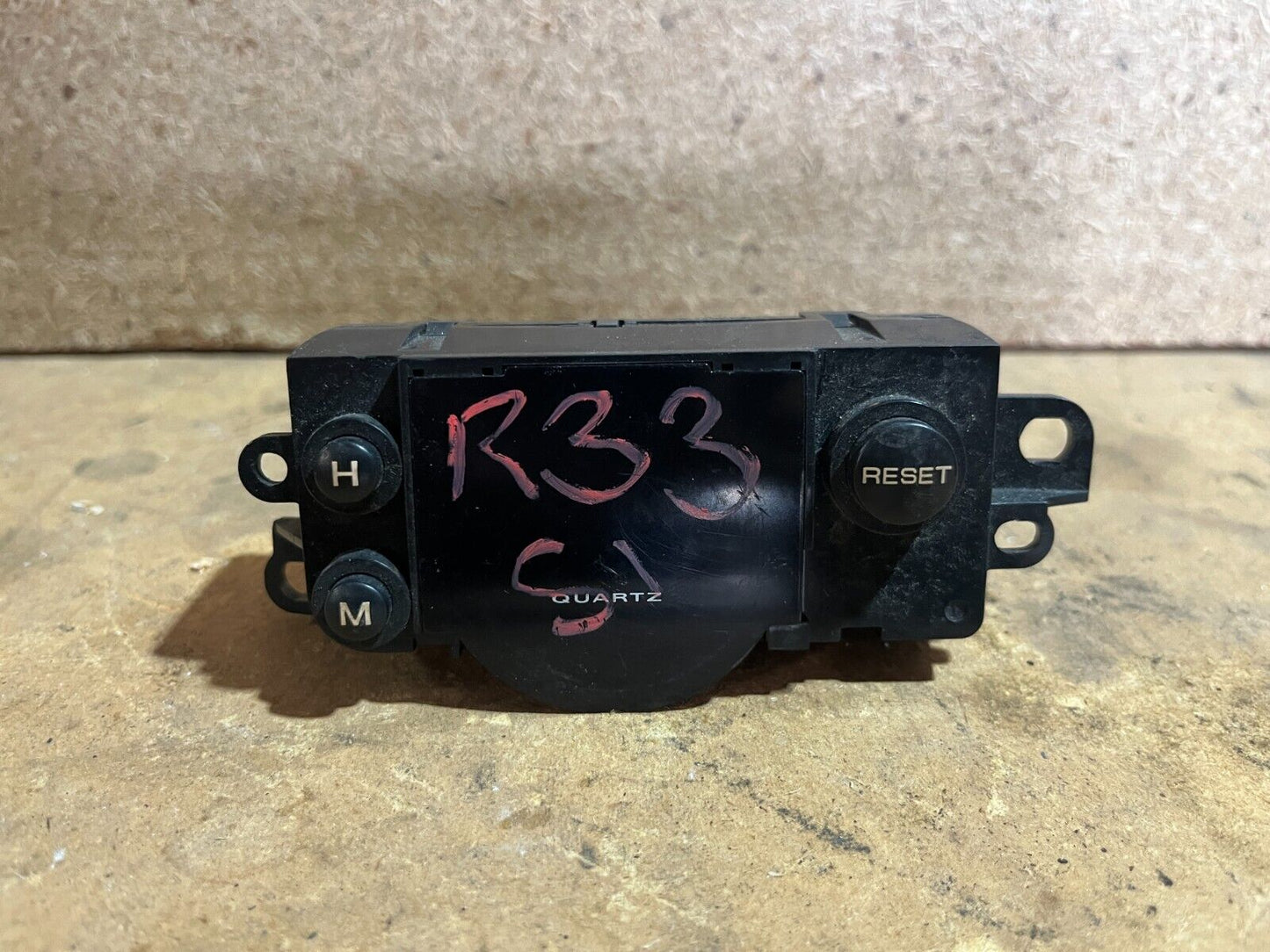NISSAN SKYLINE R33 GTST S1 DASH CLOCK