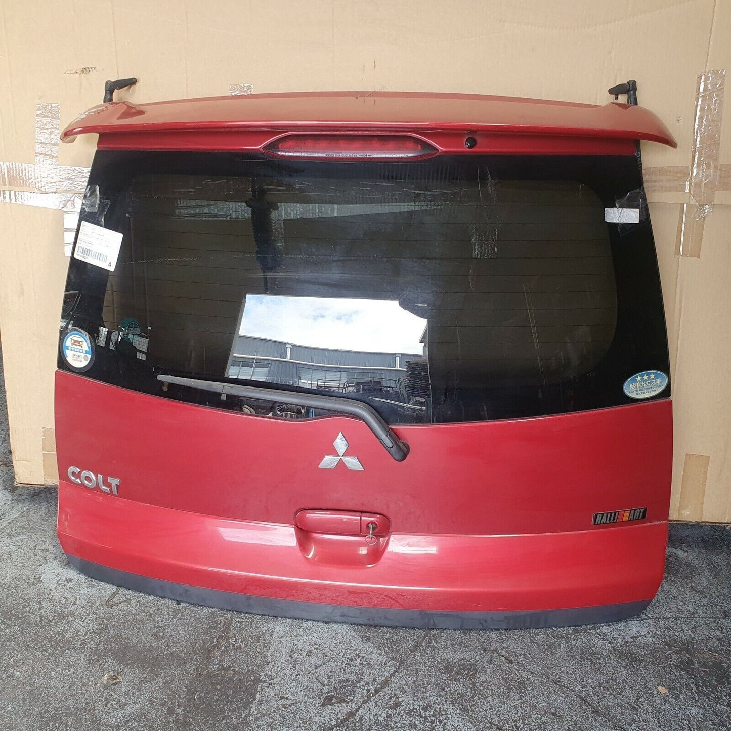 MITSUBISHI COLT RG HATCH RALLIART TAILGATE