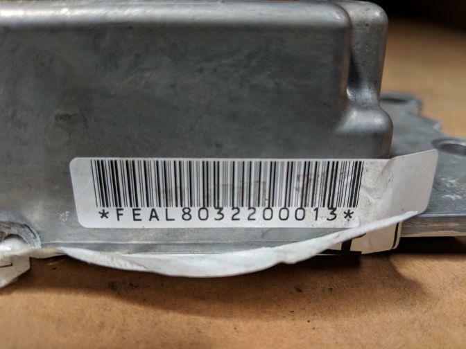 2004 NISSAN STAGEA M35 SRS ECU 2001-2007 FEAL803220013