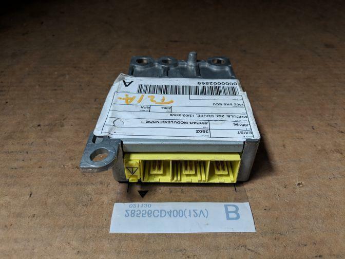 2004 NISSAN 350Z SRS AIRBAG ECU 28856CD400 12/02-04/09