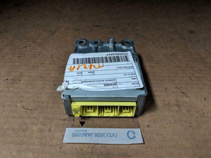 2004 NISSAN STAGEA M35 SRS ECU 2001-2007 FEAL803220013