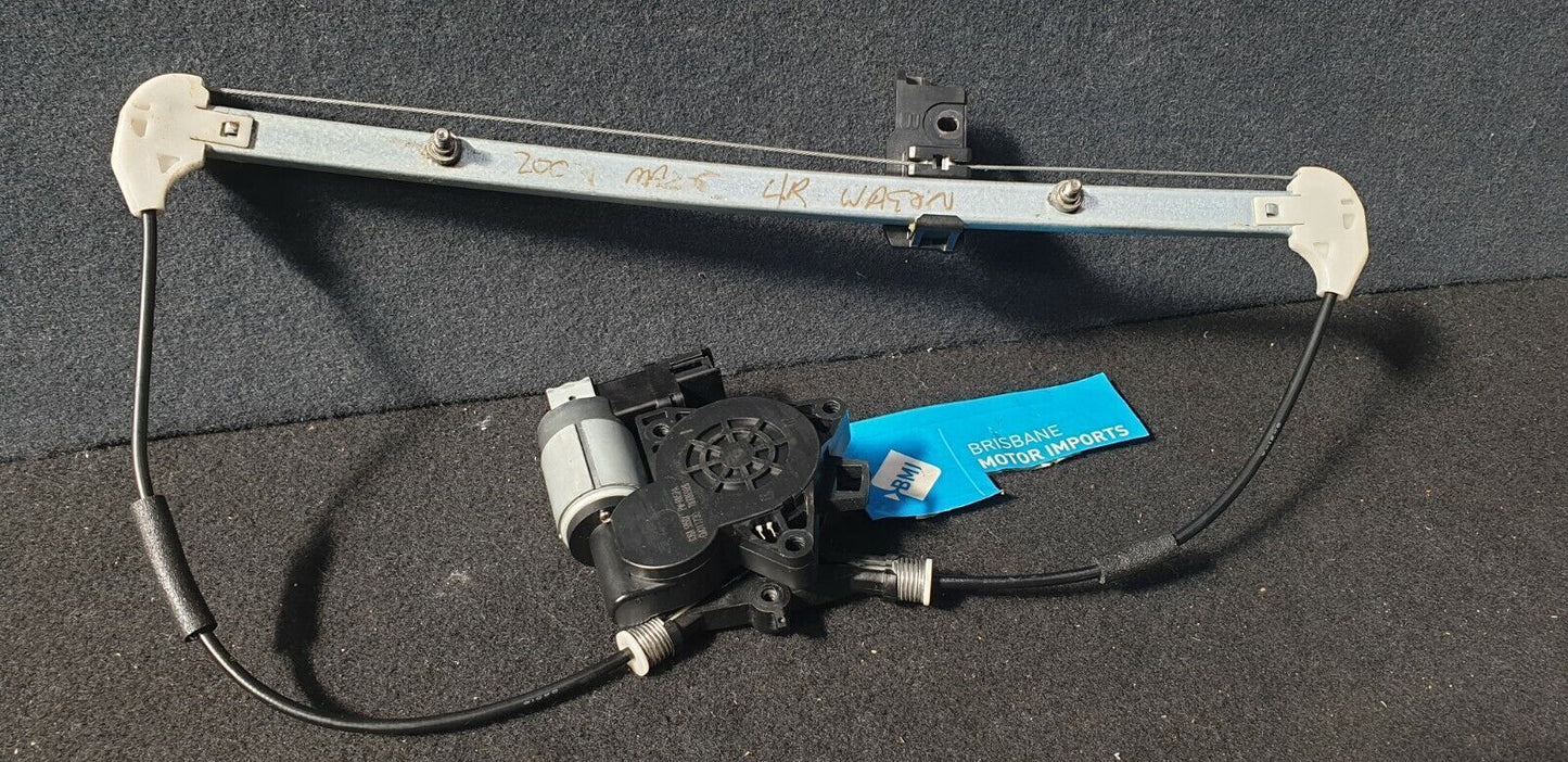 MAZDA 6 LEFT REAR WINDOW REGULATOR/MOTOR GG/GY SERIES - 2002-07