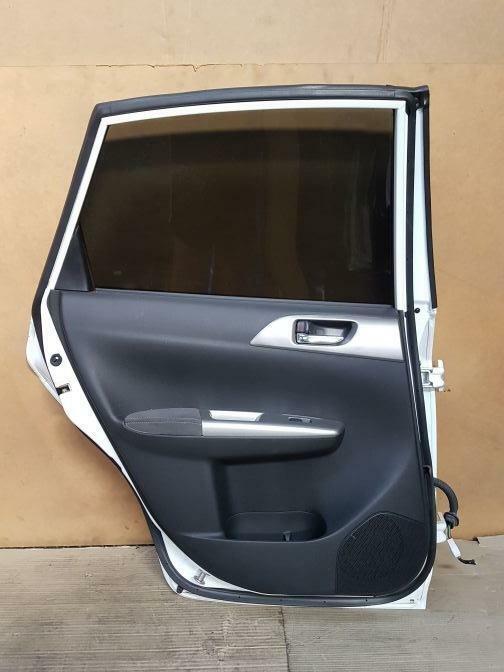 2008 SUBARU IMPREZA WRX STI REAR LEFT DOOR 08/07-02/14
