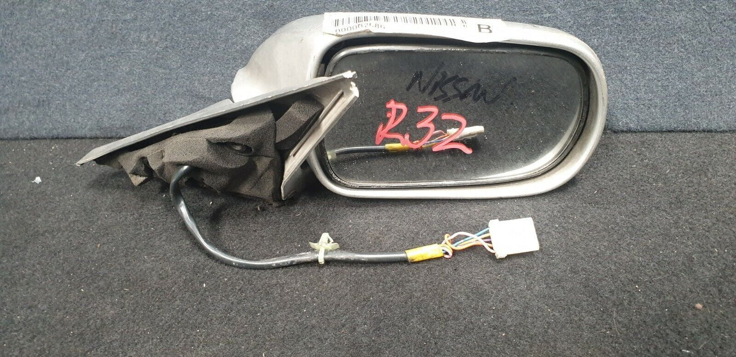 RIGHT HAND MIRROR FOR NISSAN R32 SKYLINE - minor damage 1991-93