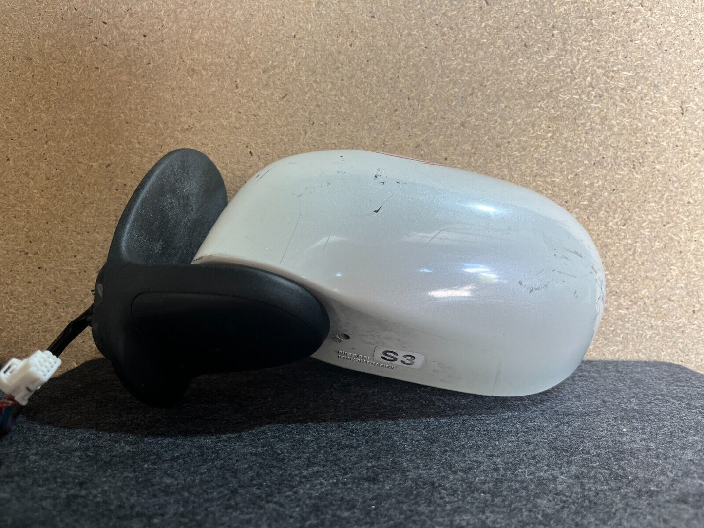 NISSAN CUBE Z12 LEFT HAND MIRROR 08-19