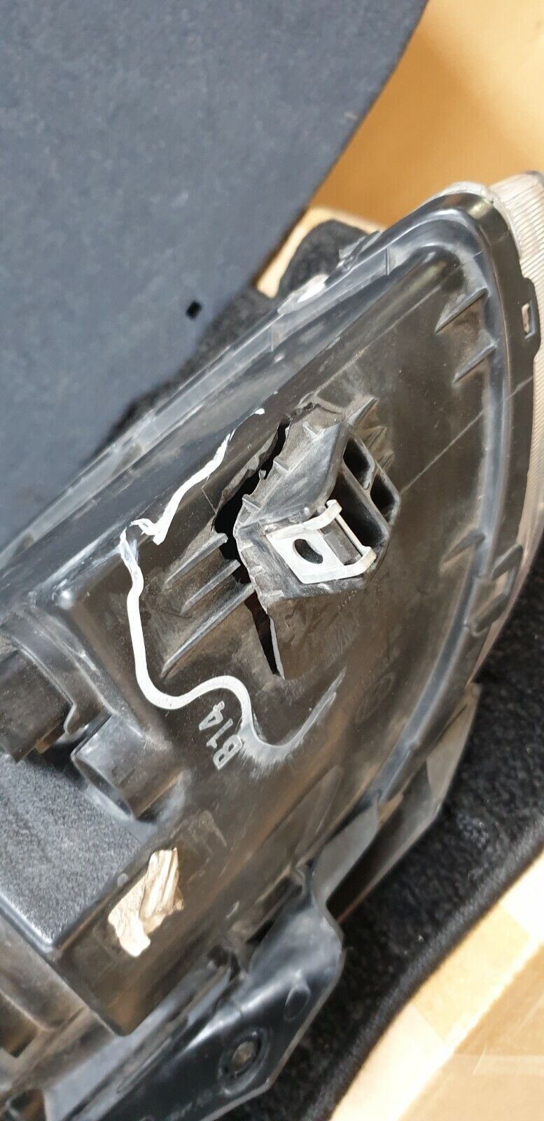 HYUNDAI I30 FD RIGHTHAND HEADLIGHT 2007-09
