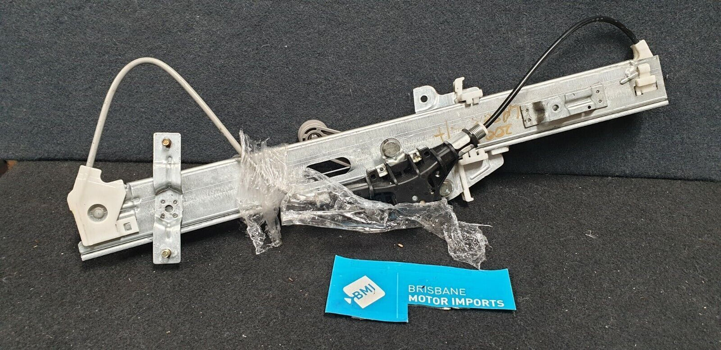 FORD LASER LEFTHAND FRONT WINDOW REG/MOTOR MANUAL TYPE - KN-KQ -1999-2002