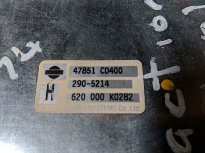 2003 NISSAN 350Z TRACTION CONTROL ECU 12/02-04/09 47851 CD400