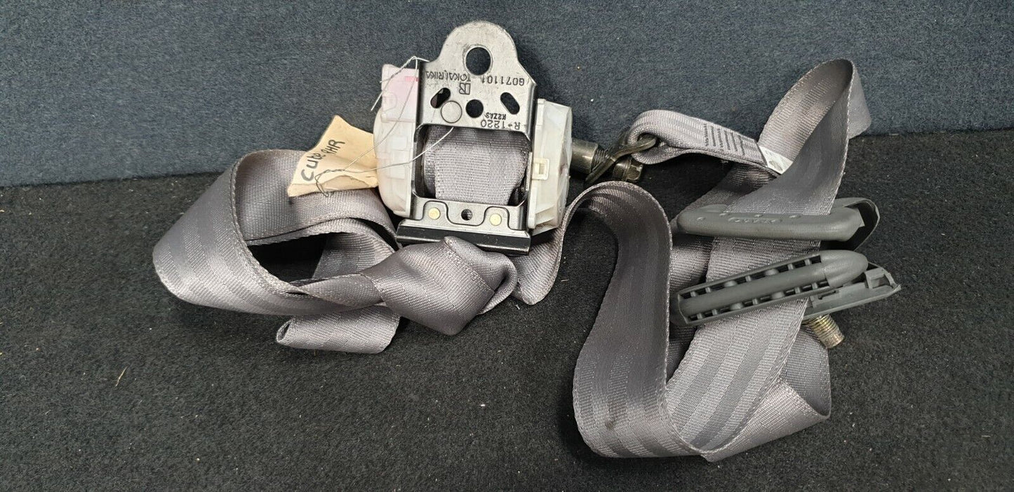 NISSAN CUBE Z11 RIGHT REAR SEAT BELT - GREY