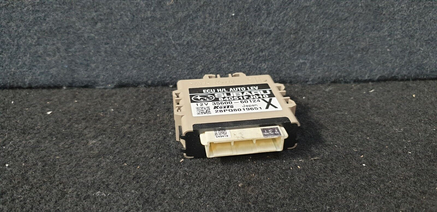 SUBARU XV G4X LIGHT LEVELLER CONTROL MODULE 84051FJ010