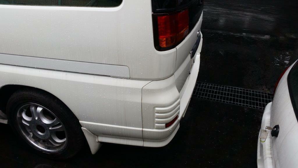 REAR BUMPER BAR FROM NISSAN ELGRAND E50 - 1997-2002