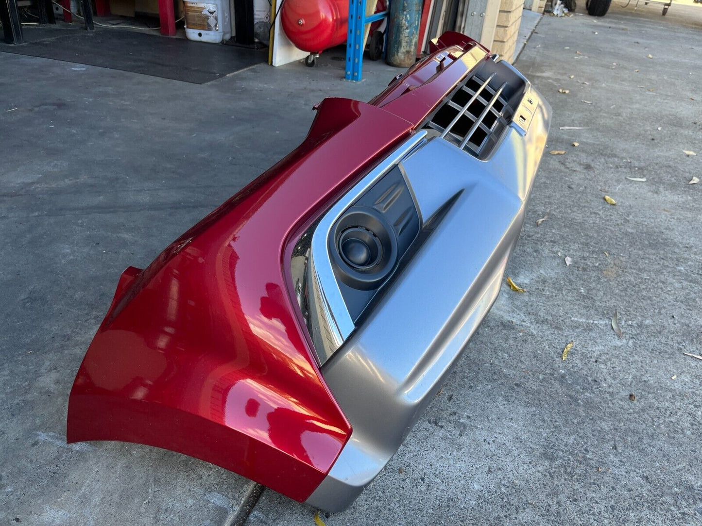 ISUZU MU-X FRONT BUMPER BAR 02/17-21 RED
