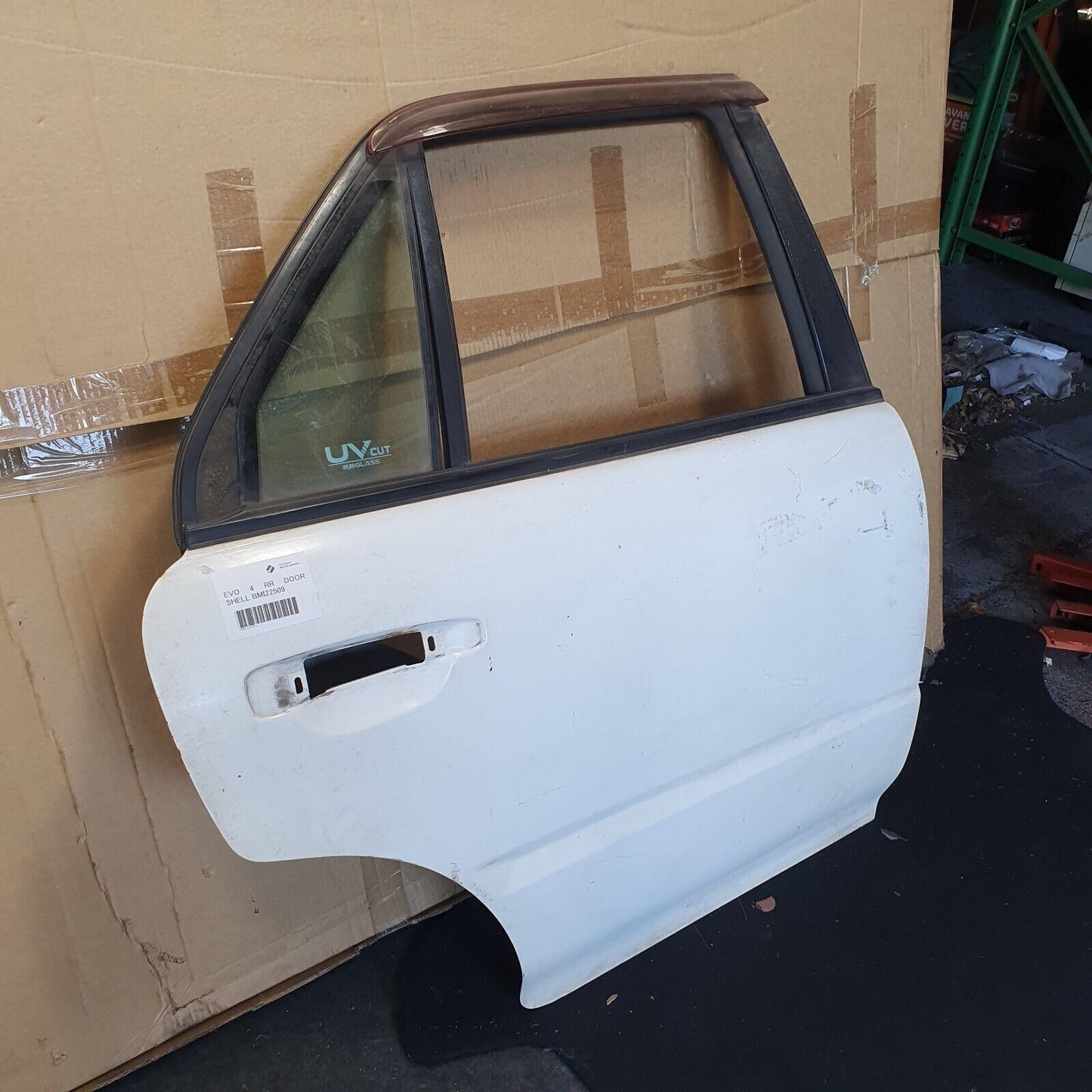 Mitsubishi EVO 4 rear right door shell