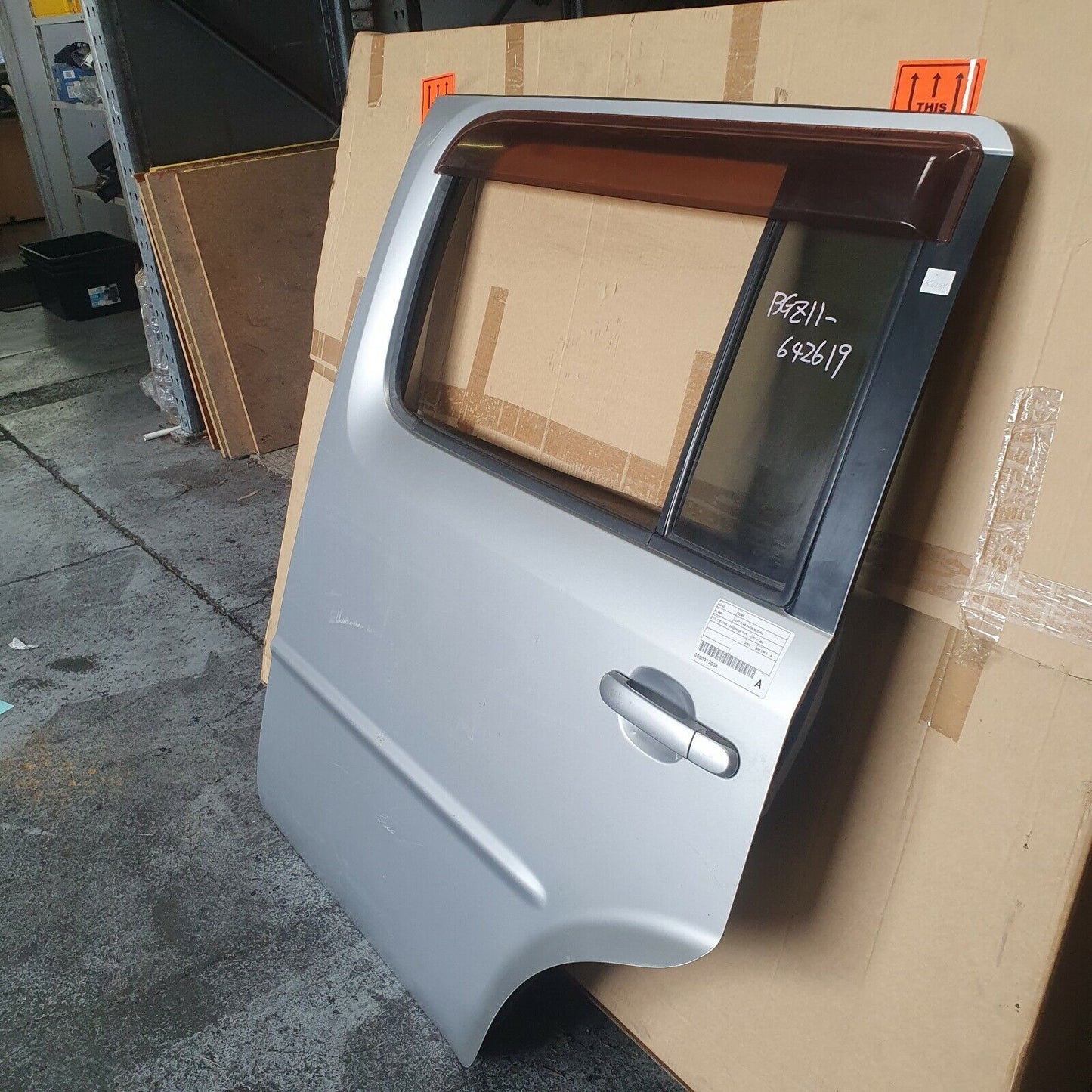 NISSAN CUBE Z11 REAR LEFT DOOR SHELL LONG DOOR TYPE