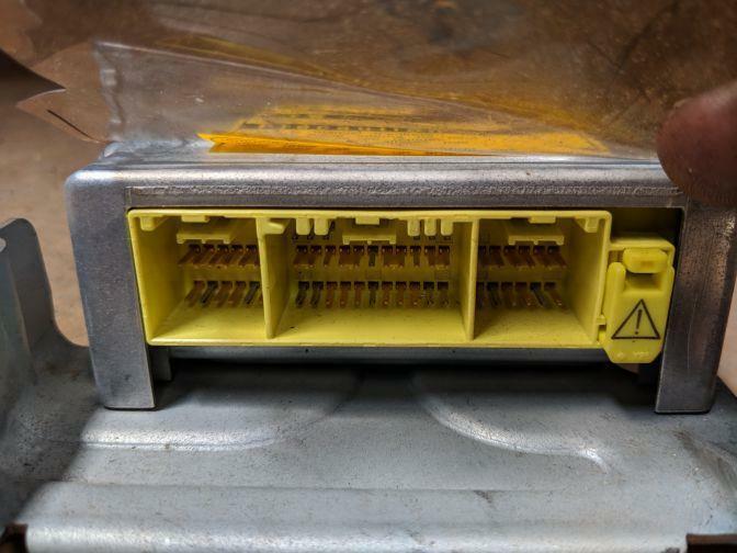 1999 SUBARU FORESTER SF5 SRS AIRBAG ECU EVD0C170394 08/97-06/02