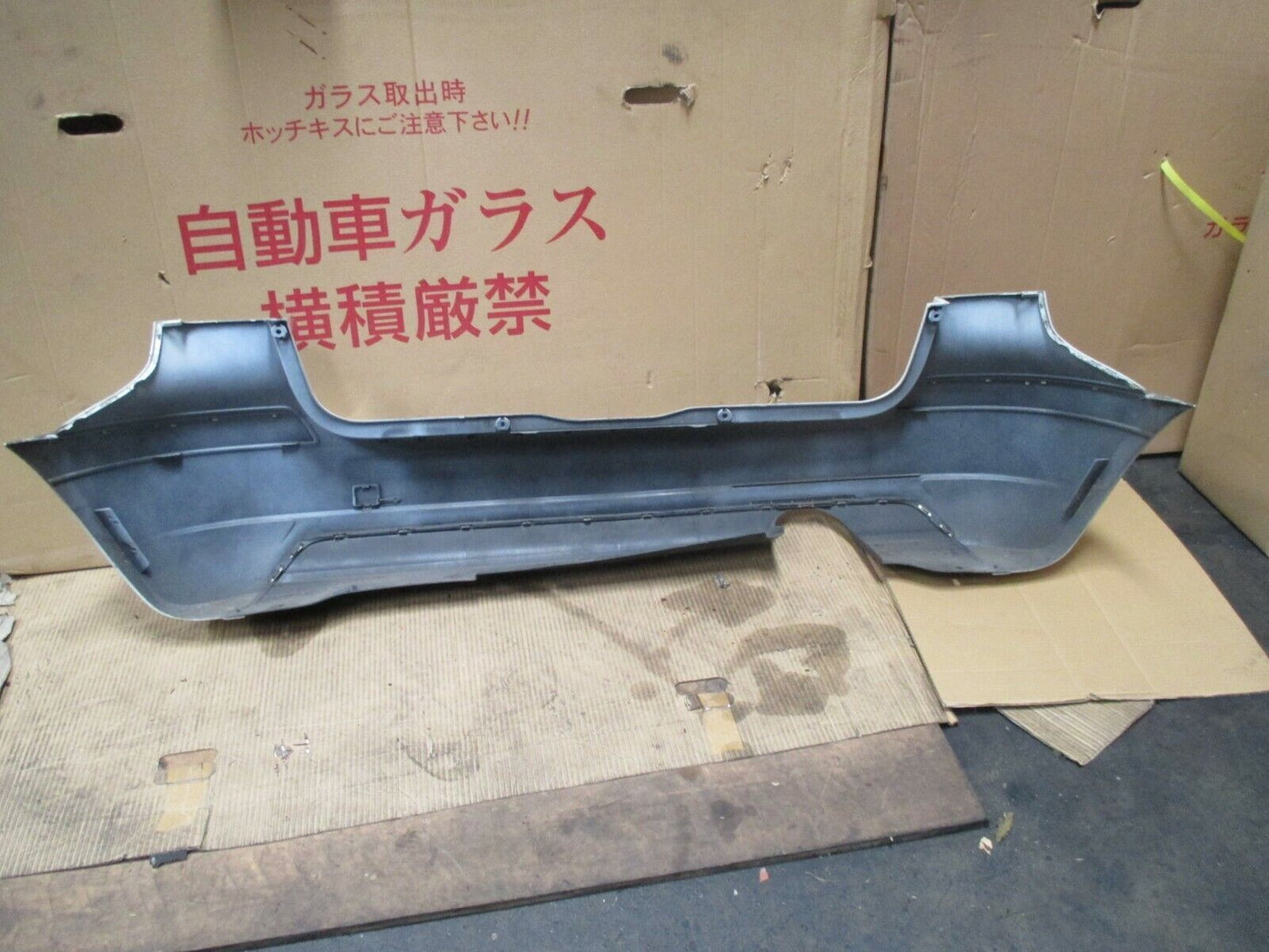 MERCEDES B CLASS W245 REAR BUMPER COVER WITH CHROME STRIPES