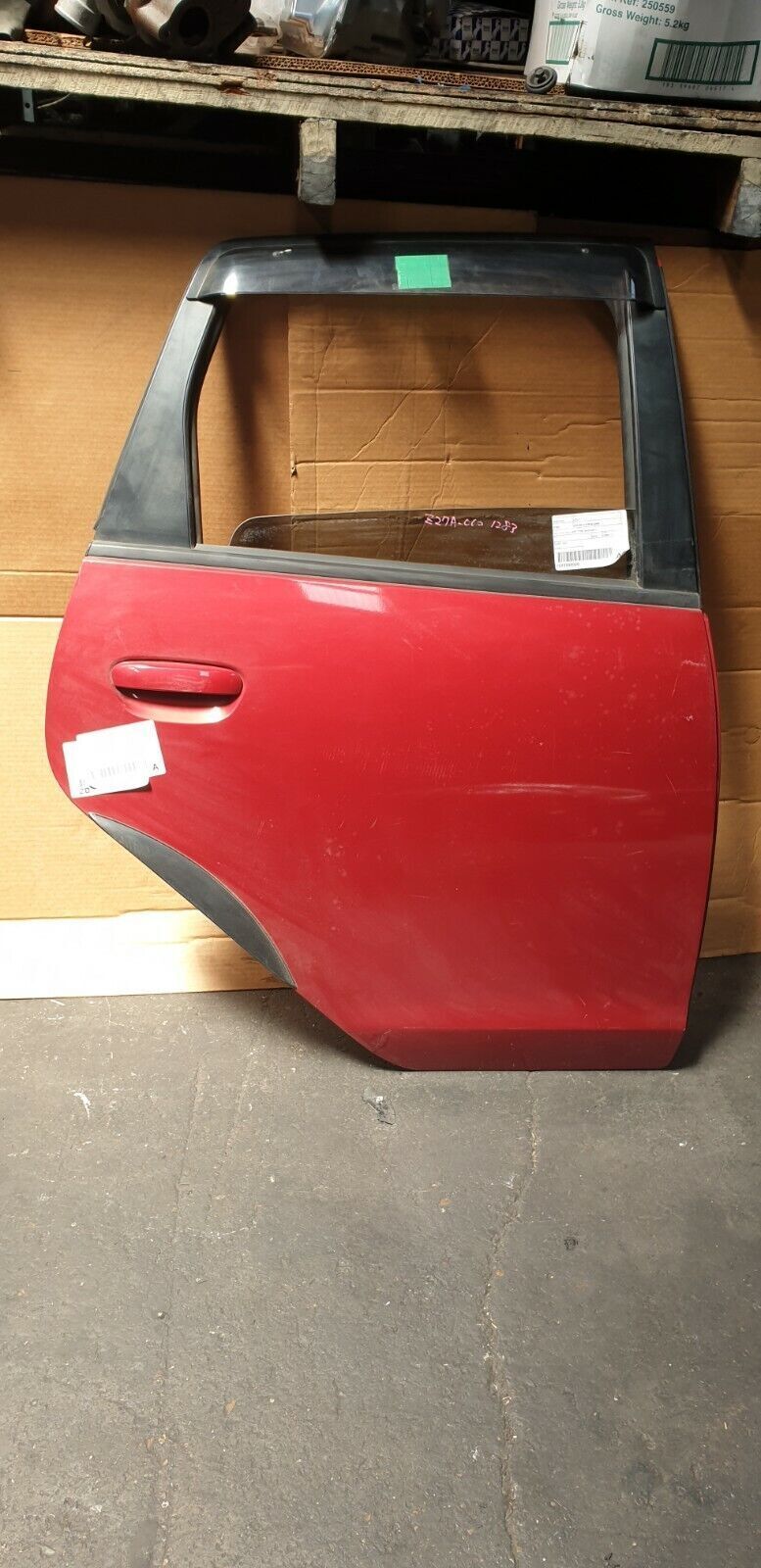 MITSUBISHI COLT RIGHT REAR DOOR - RG 2004-11