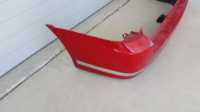 2006 MAZDA MPV LW3W REAR BUMPER BAR