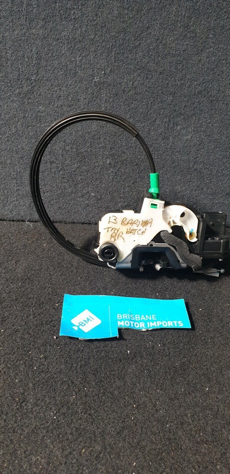 HOLDEN BARINA RIGHT REAR LOCK MECHANISM TM SERIES - 2011-18