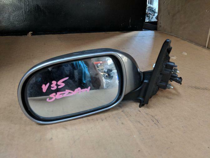 2003 NISSAN SKYLINE V35 SEDAN LEFT MIRROR 7 WIRE 06/01-06/07