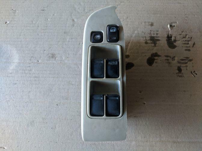 2004 NISSAN STAGEA M35 FRONT RIGHT MASTER POWER WINDOW SWITCH WHITE