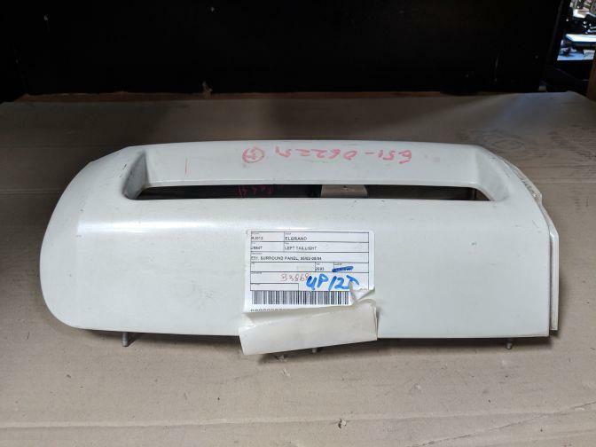 2003 NISSAN ELGRAND E51 LEFT HAND TAILLIGHT SURROUND 05/02-12/10