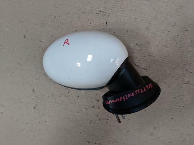 2008 MINI COOPER R55/R56/R57 RIGHT MIRROR MANUAL FOLDING TYPE