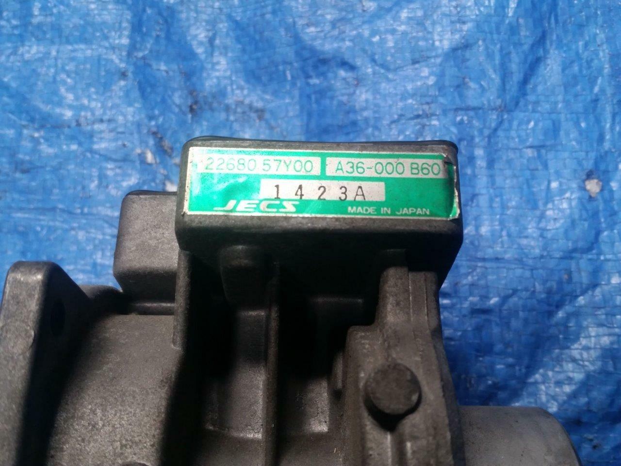 NISSAN PULSAR N14 GA16DE AIR FLOW METRE 22680 57Y00