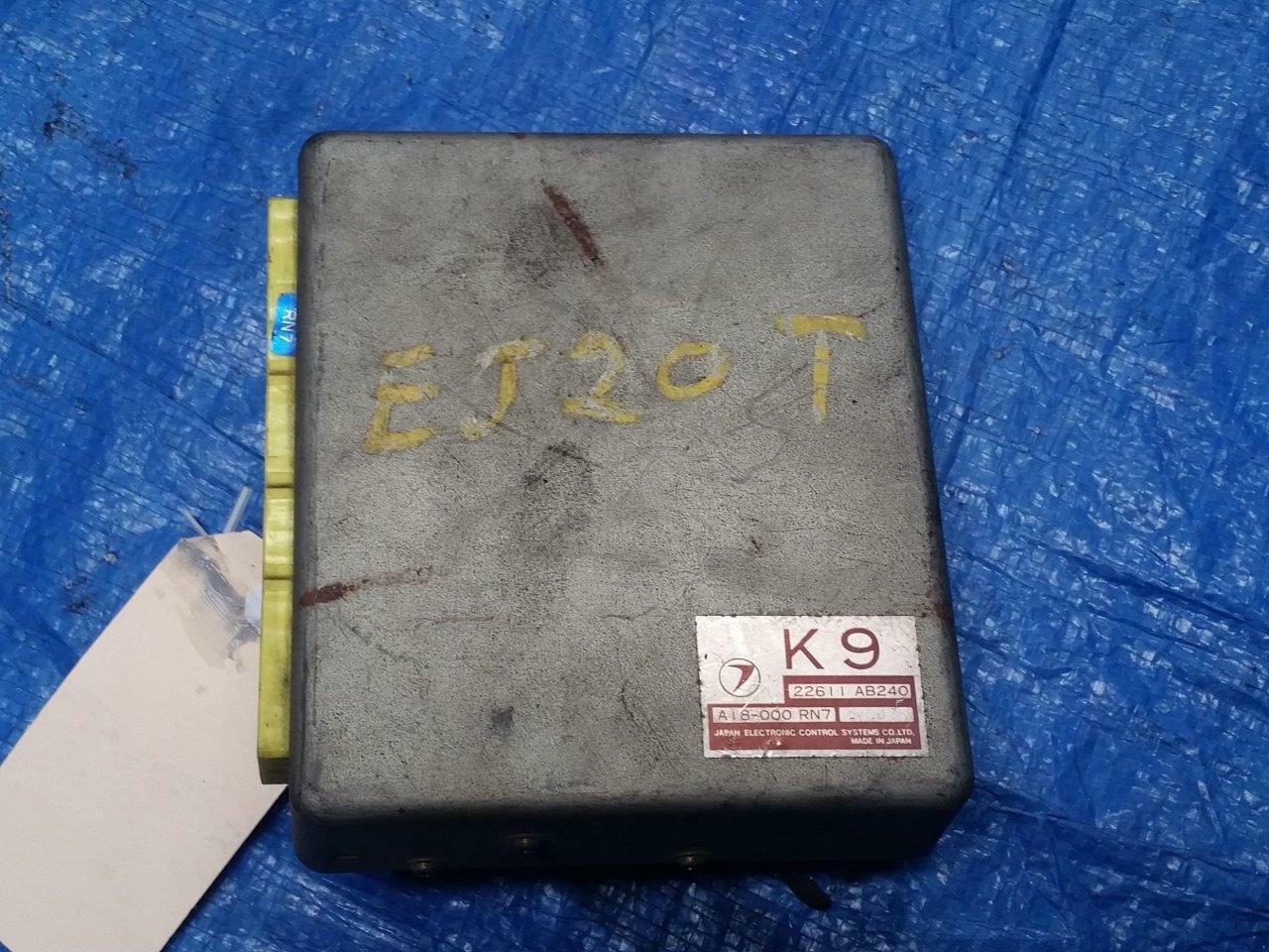 SUBARU LEGACY BF5 EJ20-T ENGINE ECU 22611AB240