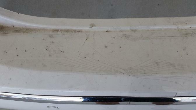 2007 JAGUAR S TYPE REAR BUMPER BAR