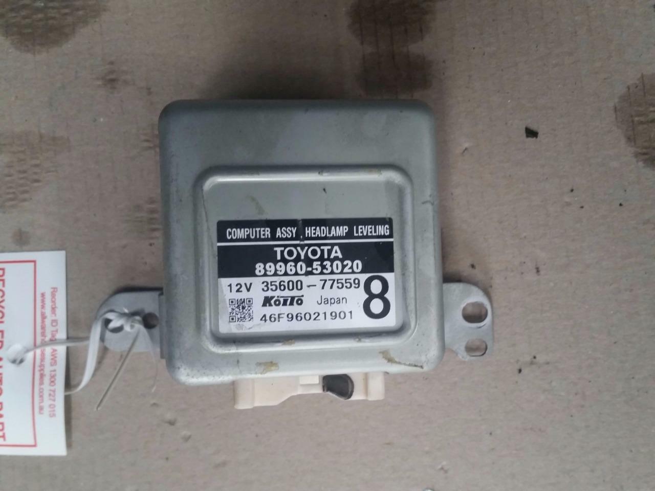 TOYOTA ALTEZZA RS200 SXE10 HEADLIGHT LEVELLING ASSY MODULE 89960 53020