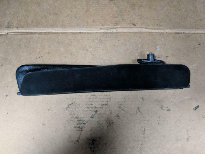 1995 MAZDA MX5 NA LEFT SUNVISOR BLACK