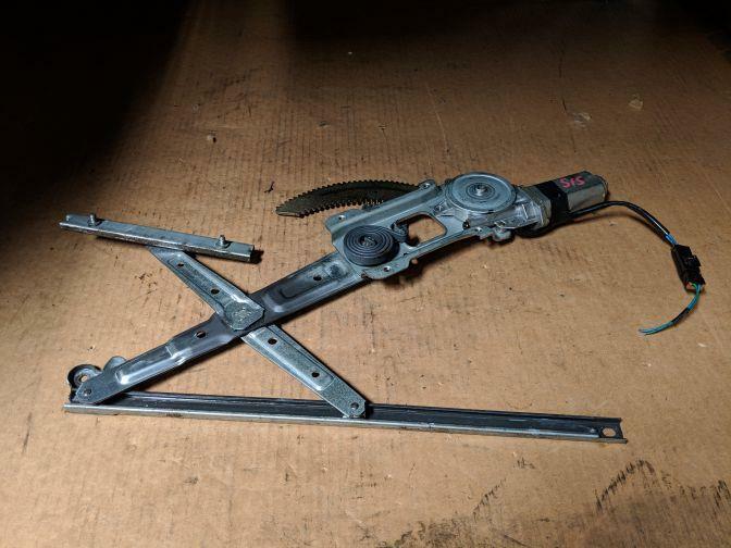 2000 NISSAN SILVIA S15 LEFT HAND POWER WINDOW REGULATOR 12/00-03/03 JDM
