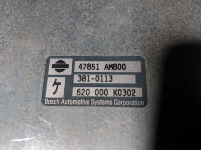 2003 NISSAN SKYLINE INFINITY V35 ANTI SKID CONTROL ECU 06/01-06/07 47851 AM800