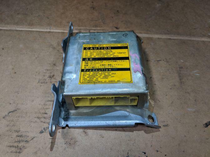 2000 SUBARU FORESTER SF5 AIRBAG MODULE DUAL AIRBAG TYPE