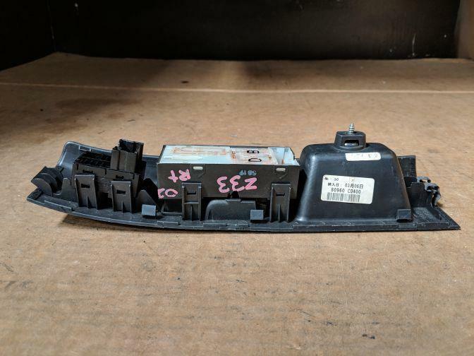 2003 NISSAN 350Z RIGHT POWER WINDOW SWITCH 12/02-04/09