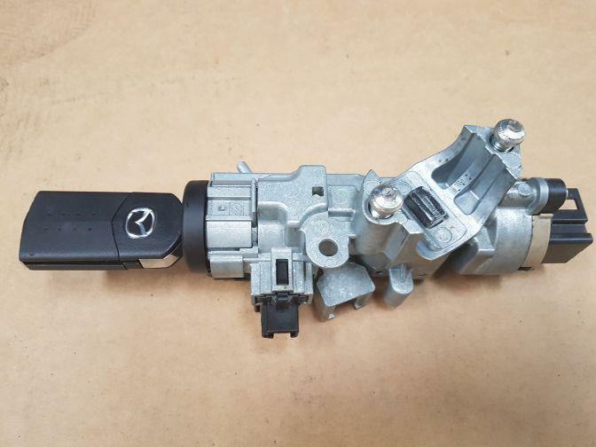 MAZDA MX5 NCEC IGNITION BARREL AND KEY MANUAL TYPE