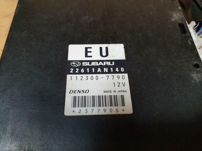 SUBARU LEGACY BL5 ENGINE ECU 09/03-08/09 EJ20-T 22611 AN140