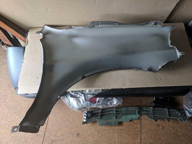 2002 HONDA HRV GH3 LEFT FENDER DRIVERS GUARD GREY 02/99-06/02