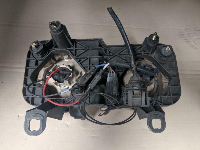 2000 JAGUAR XJ X308 LEFT HEADLIGHT 10/97-06/03