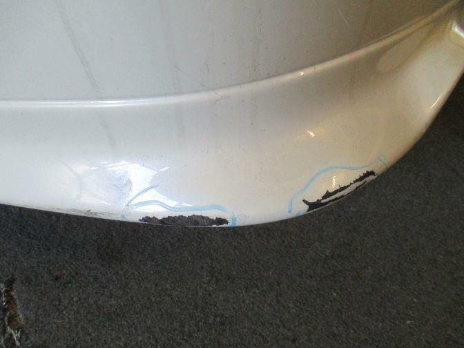 2005 HONDA ODYSSEY REAR BUMPER BAR