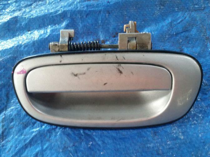 SUBARU IMPREZA STI GC8 V3 REAR LEFT OUTER DOOR HANDLE RLHS GREY