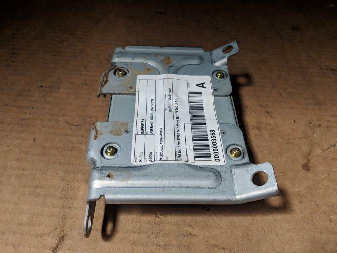 2002 SUBARU IMPREZA GDA STI SRS ECU FFJ0C30732X 10/00-10/02