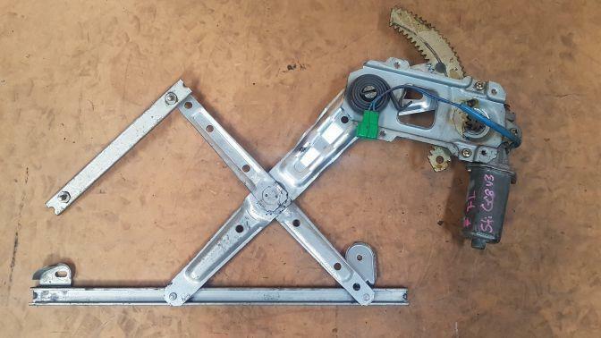 SUBARU IMPREZA WRX GC8 STI FRONT LEFT POWER WINDOW MOTOR AND REGULATOR FLHS